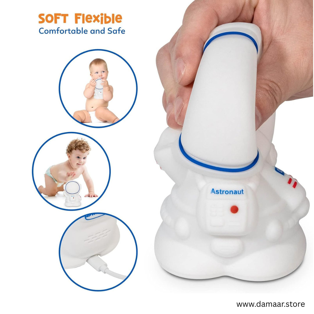 Astronaut Lamp | Soft Silicone | Changing Brightness | Switch Colours | Room Decor | Gift for Kids