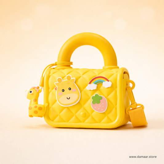 Little Joy Mini Hand Bag | Premium Kawaii-Q Brand | Cute Design and Stylish |Ideal for Kids (4–8 Years)