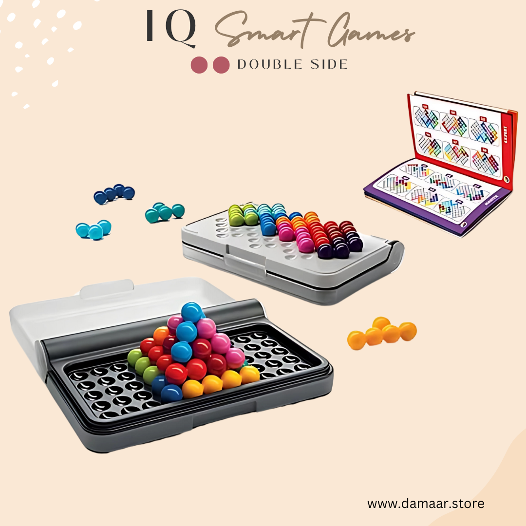 IQ Games | Puzzle Play | 120 Challenges | 5 Levels | Unlock Intelligence | Smart Games Toy