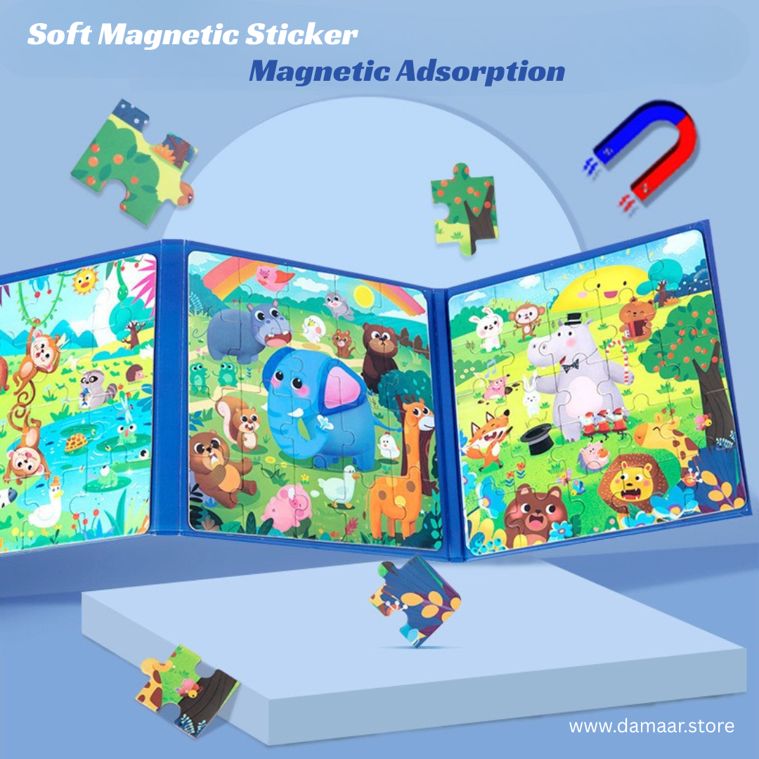Magnetic Puzzles | Learning Activities | Unleash Brain Power | For Kids
