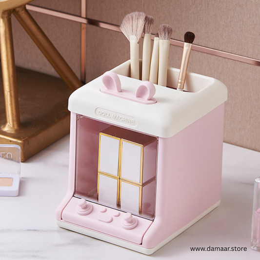 Creative Doll Machine - Pen Holder | Stationery Organizer | Beautiful Decor