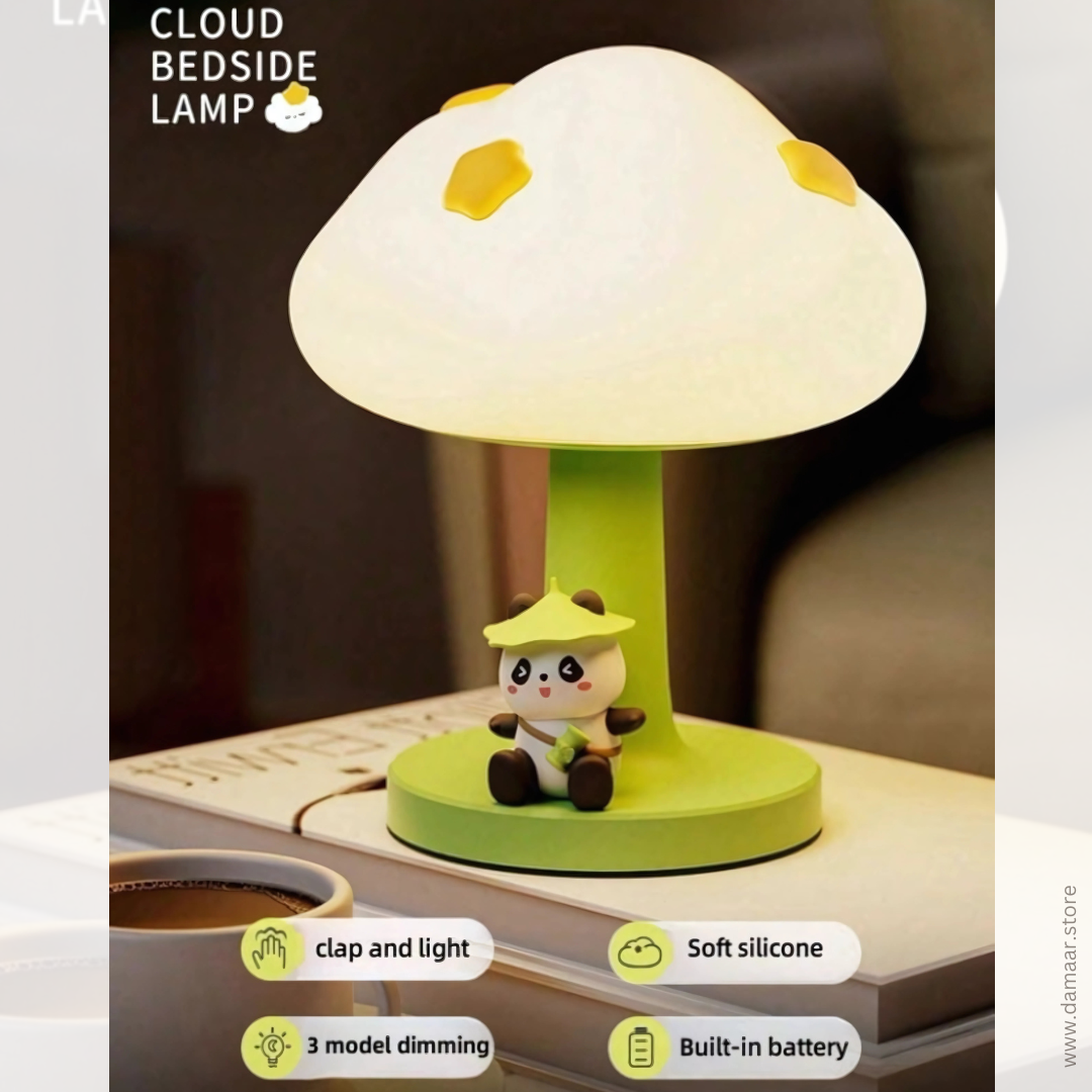 Popo Panda Lamp | Built-in Battery | 3 Mode Light