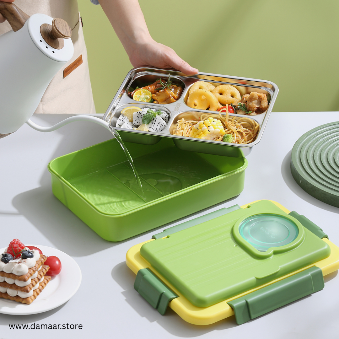 Silly Willy Lunch Box | Large Tiffin | Stainless Steel | Food Grade | Bright and Beautiful | Stylish