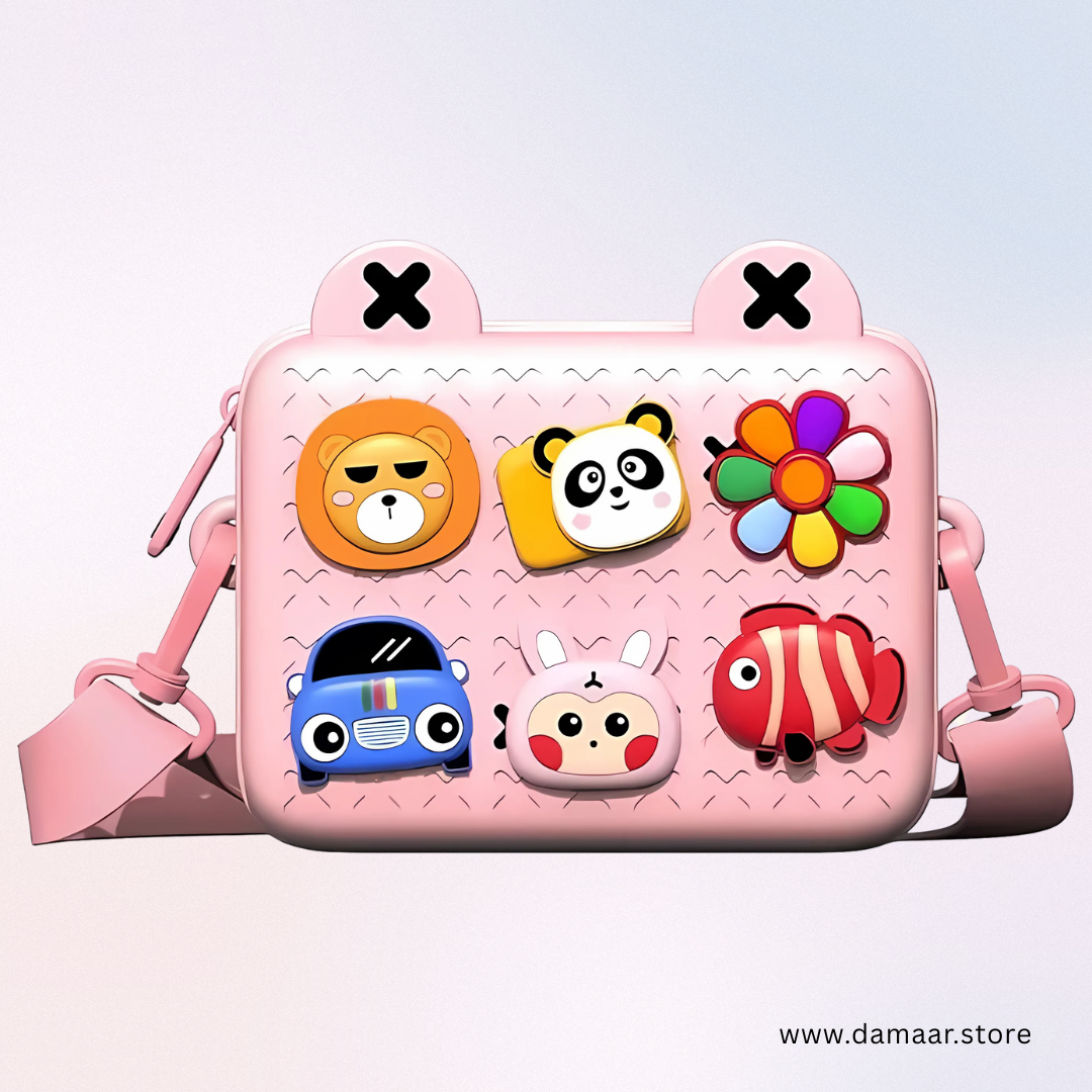 Mini Kids Sling Bag | Kids Fashion | For Boys and Girls | Easy to Clean | Lightweight | Kids Aged 3+