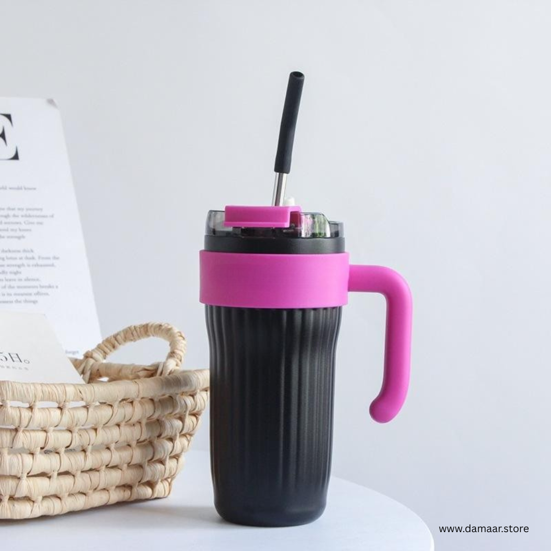 Comfy Tumbler | Insulated - Hot or Cold | Stainless Steel | Leak Proof | 800 ML Capacity