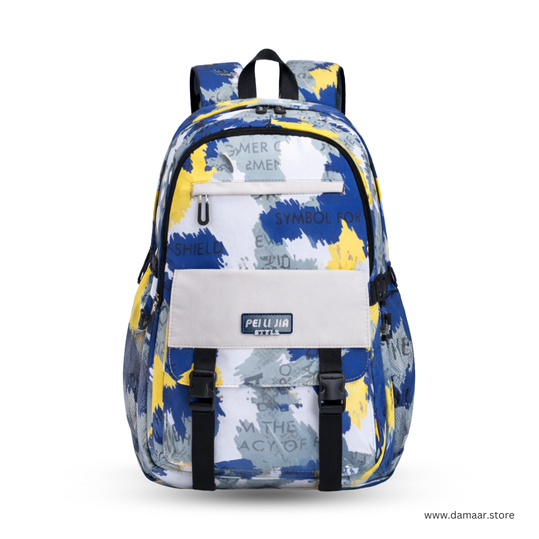 Active Style Backpack | Large Size | More Storage | Light weight | Multicolour | Ideal for aged 6+ and teenagers