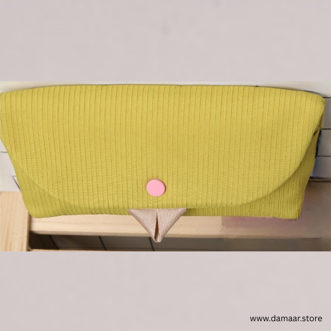 Smarty Sleek Pouch | Stylish | Zipper & Pocket | Ideal for Students and Teens