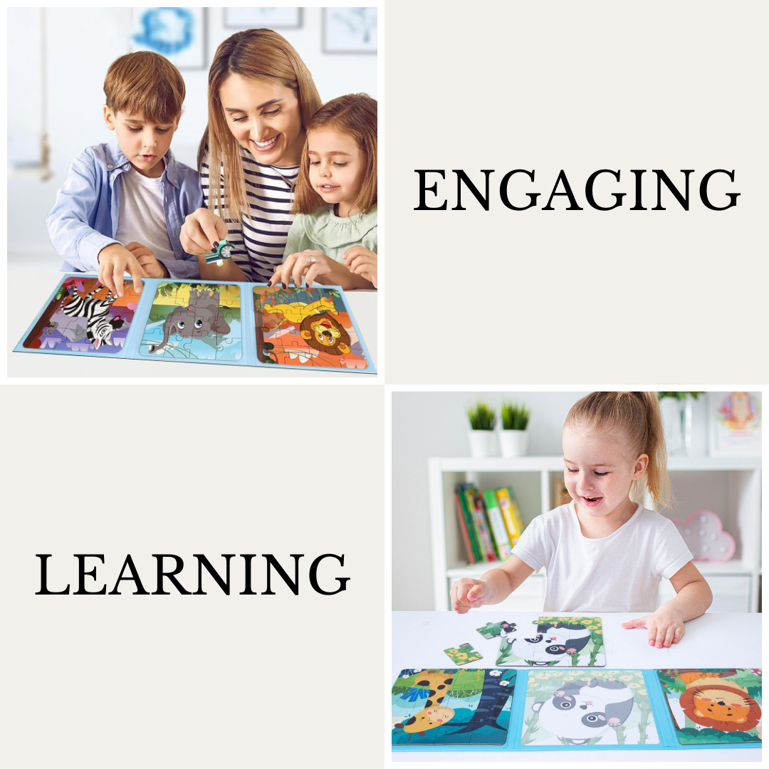 Magnetic Puzzles | Learning Activities | Unleash Brain Power | For Kids