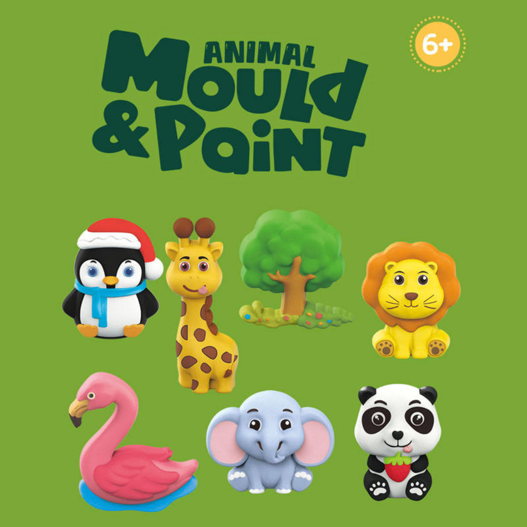 Mould and Paint Plaster DIY Toys | Decorative Fridge Magnet Sticker | Paint, Play & Decorate | 6+ Years Kids