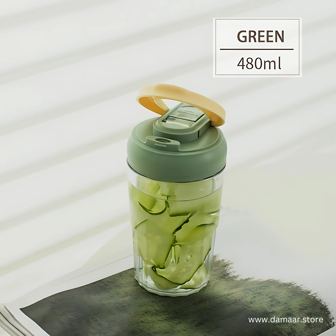 Classy Tumbler | 2 in 1 , Use as Tumbler or Sipper | 480 ML Capacity | For Hot or Cold Beverage