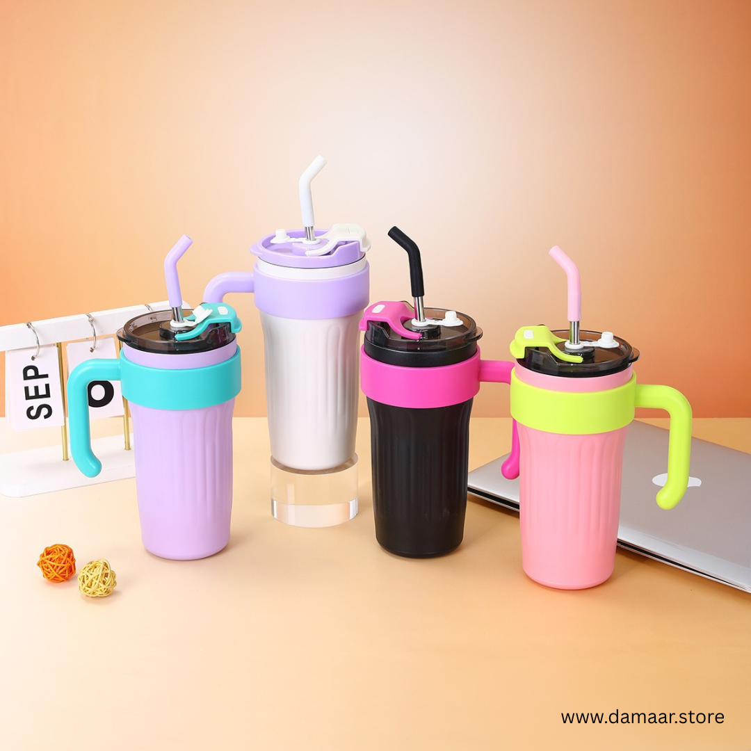 Comfy Tumbler | Insulated - Hot or Cold | Stainless Steel | Leak Proof | 800 ML Capacity