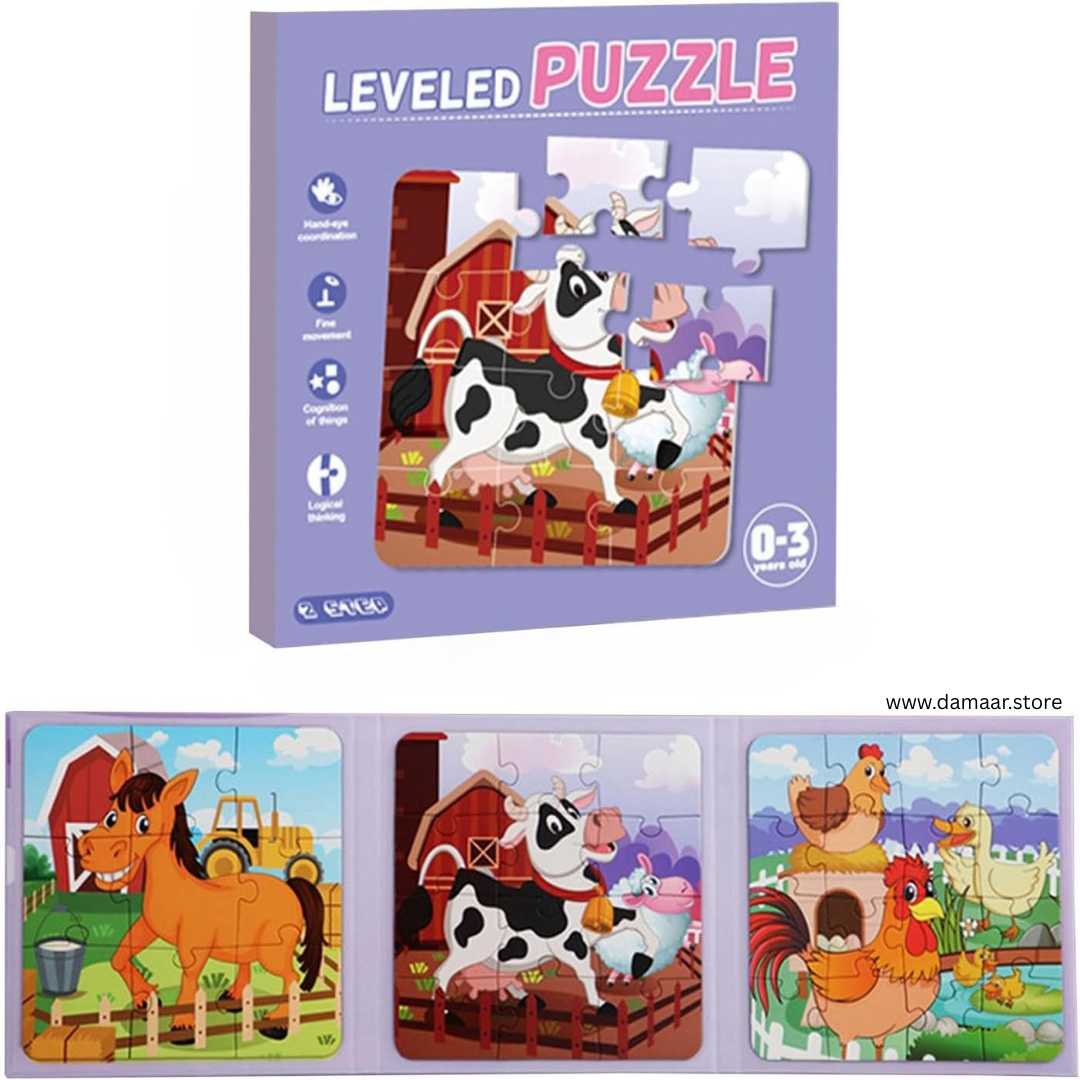 Magnetic Puzzles | Learning Activities | Unleash Brain Power | For Kids