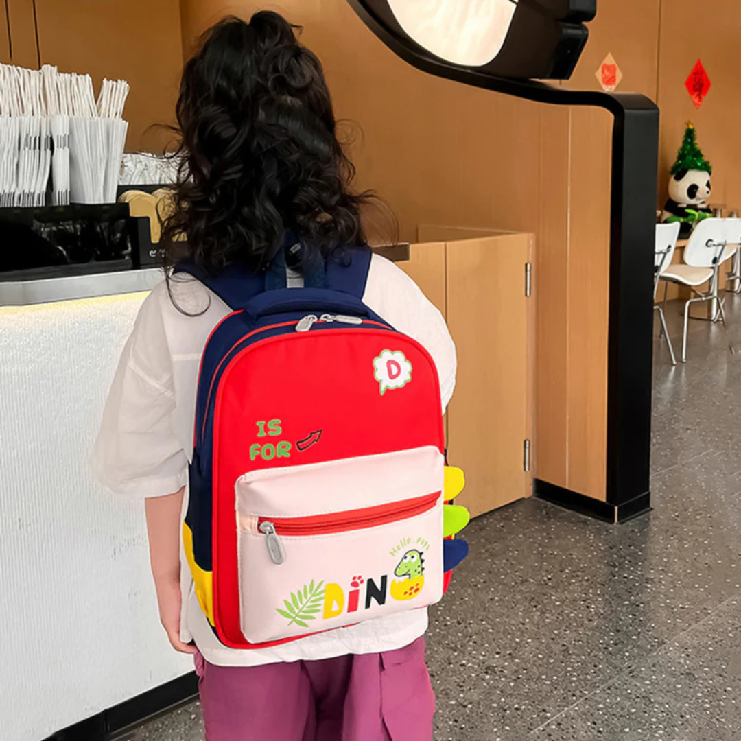 D for Dino Backpack | Stylish and Trendy | Comfort | For Kids aged 2 to 5 Years