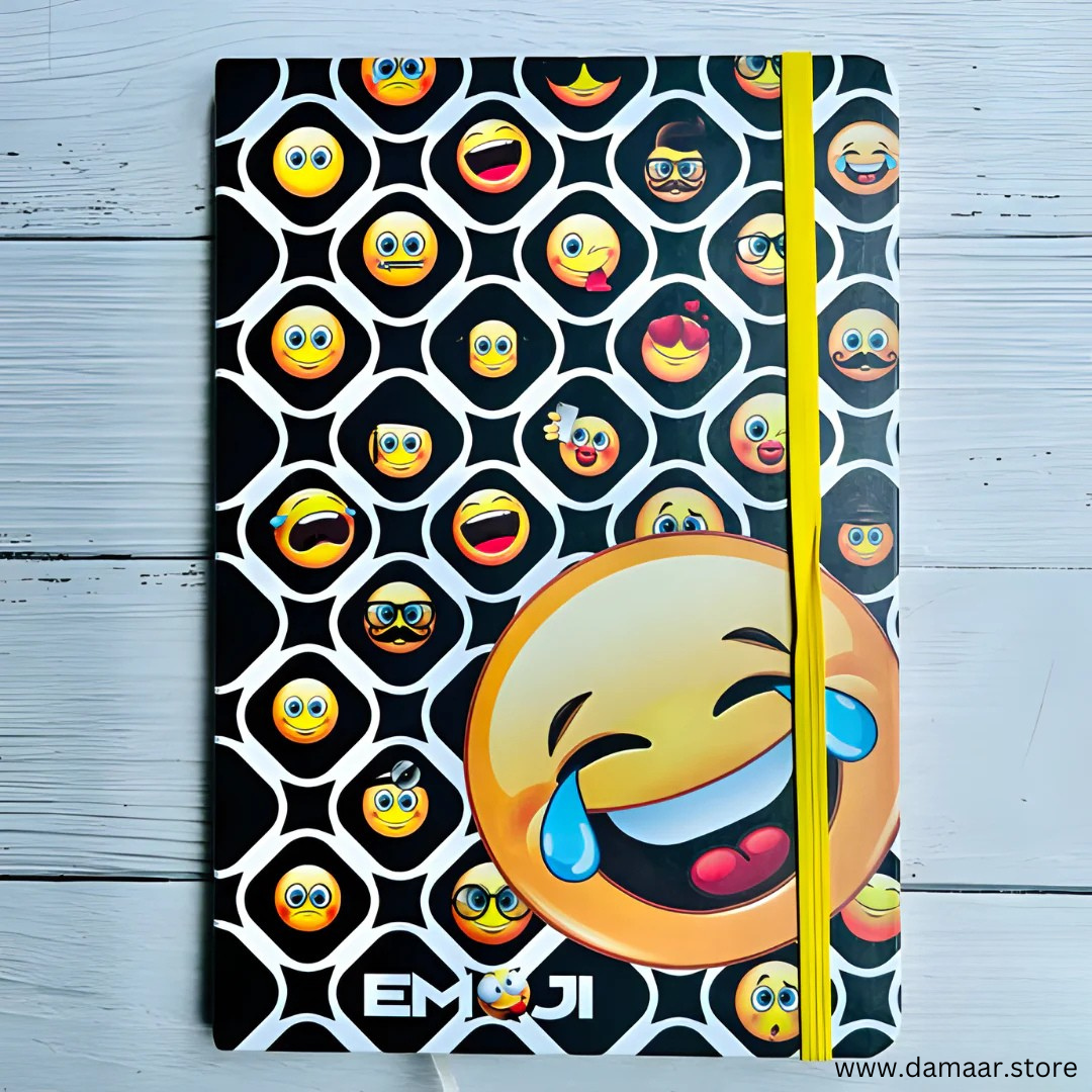 Smiley Diary | Stylish and Fancy Note Book | Set of 2 | Random Design