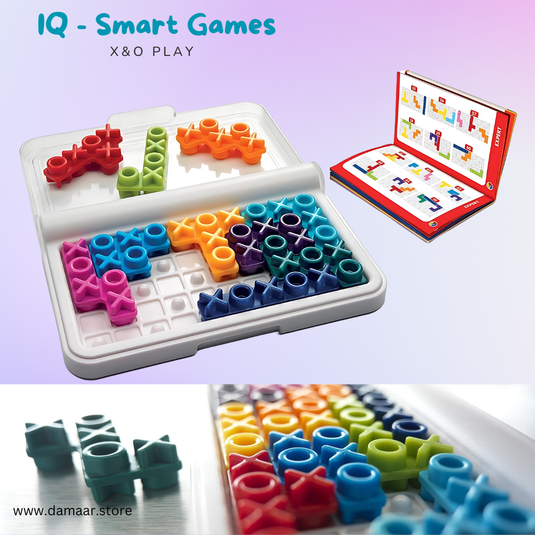 IQ Games | Puzzle Play | 120 Challenges | 5 Levels | Unlock Intelligence | Smart Games Toy