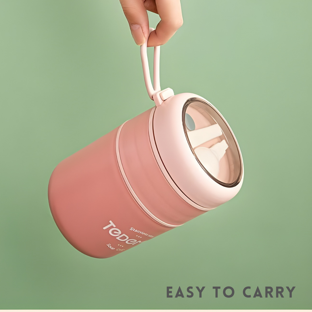 SoupSnack Lunch Box | Easy Carry | Leakproof | Double Space | 710ml capacity | Office or School