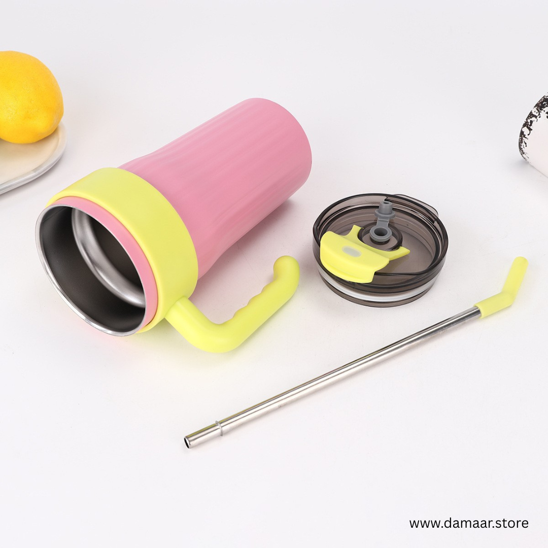 Comfy Tumbler | Insulated - Hot or Cold | Stainless Steel | Leak Proof | 800 ML Capacity