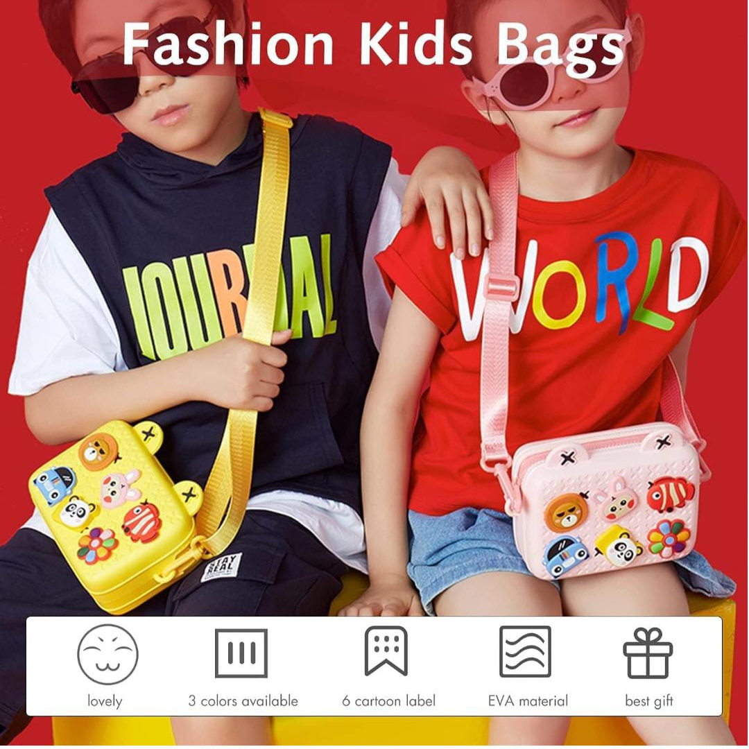 Mini Kids Sling Bag | Kids Fashion | For Boys and Girls | Easy to Clean | Lightweight | Kids Aged 3+