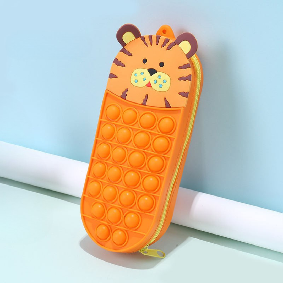 Stylish Popit Pouch Pencil Case | Playful Popit Design | Multifunctional Purpose| School Kids or Teens