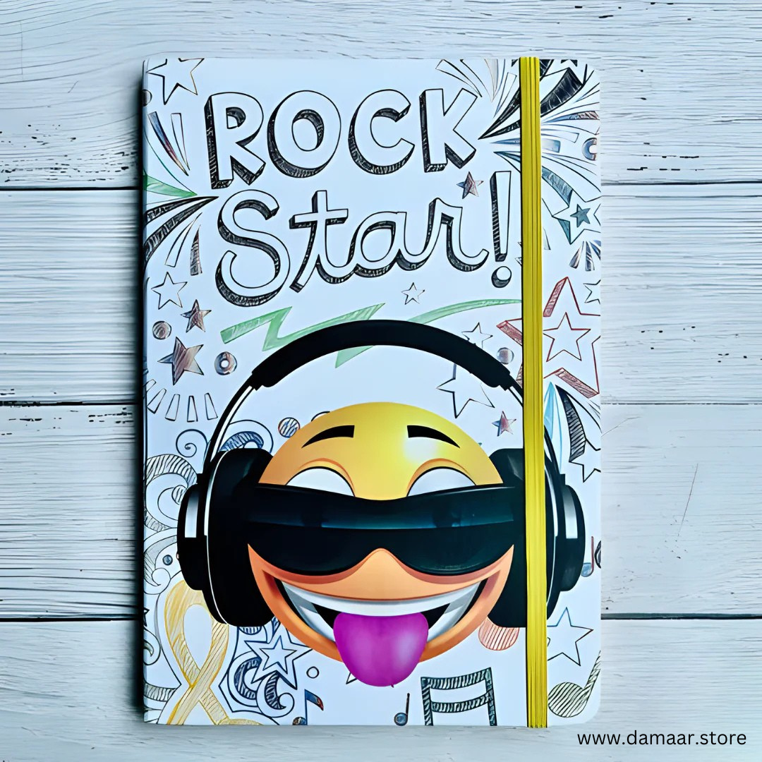 Smiley Diary | Stylish and Fancy Note Book | Set of 2 | Random Design