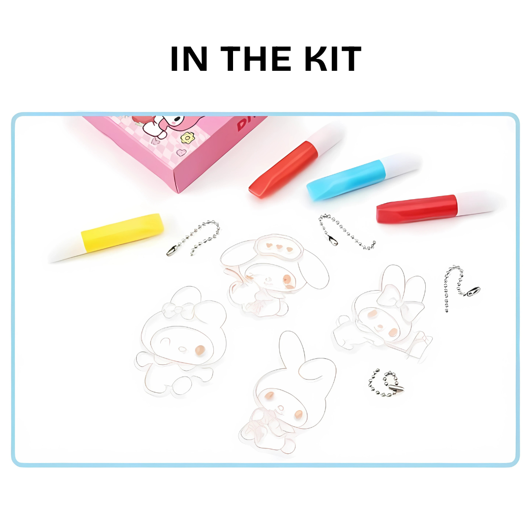 DIY Art Glue Jewellery and Keychain | Creative Craft Activity | Decorate and Display | Return Gift