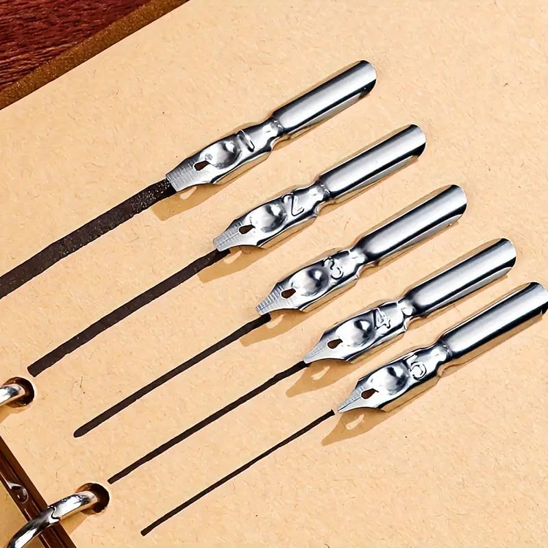 Calligraphy Pen Set | Writing Luxury | Vintage Style | Feather Pen Style