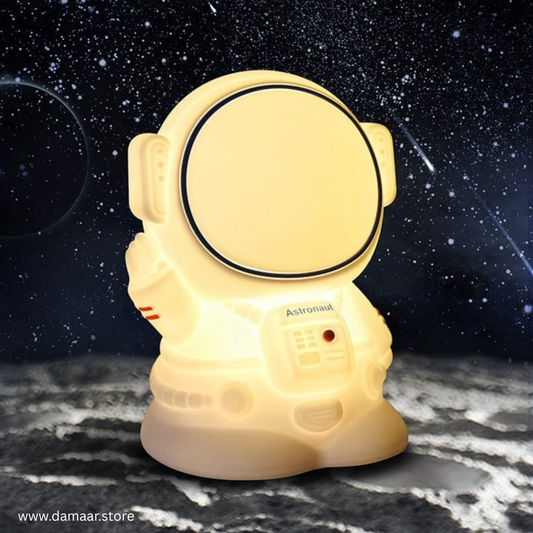 Astronaut Lamp | Soft Silicone | Changing Brightness | Switch Colours | Room Decor | Gift for Kids