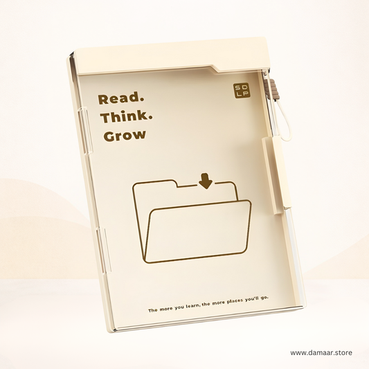 Dual Function Folder | Writing Pad and Exam Paper Storage Box | For Student or Office Use