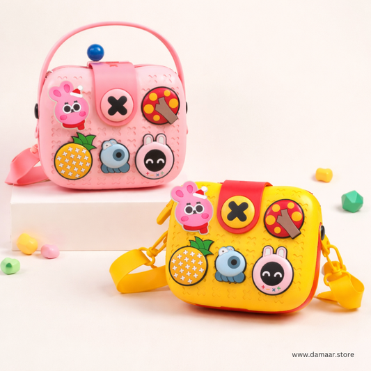 Candy Pop Sling Bag | Premium Kawaii-Q Brand | Cute Design and Stylish |Ideal for Kids (3–6 Years)