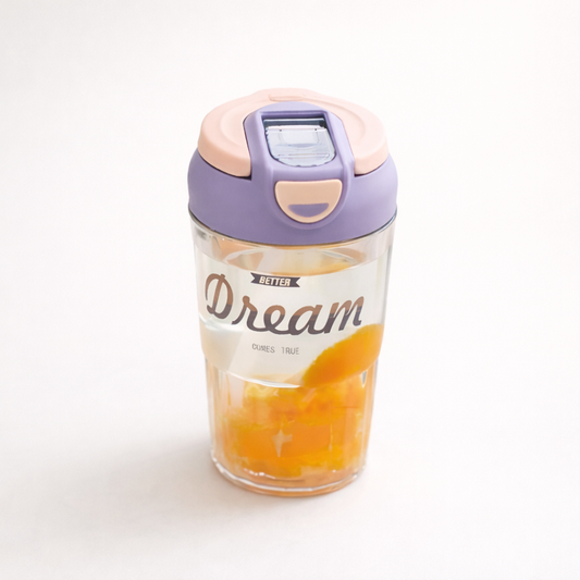 Classy Tumbler | 2 in 1 , Use as Tumbler or Sipper | 480 ML Capacity | For Hot or Cold Beverage