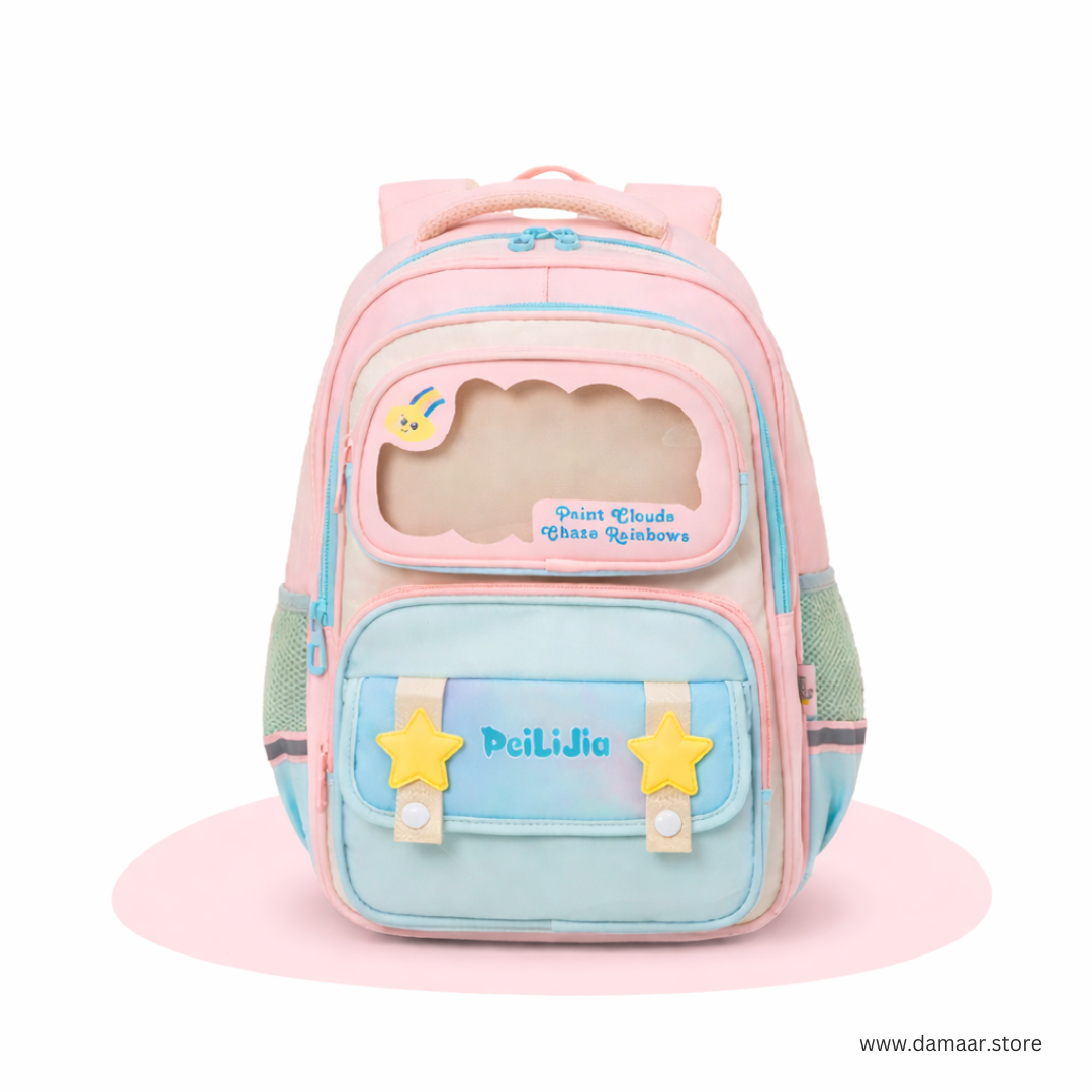 Clouds Explorer Backpack | Lightweight and Water-Resistant | Breathable Back & Multiple Compartments