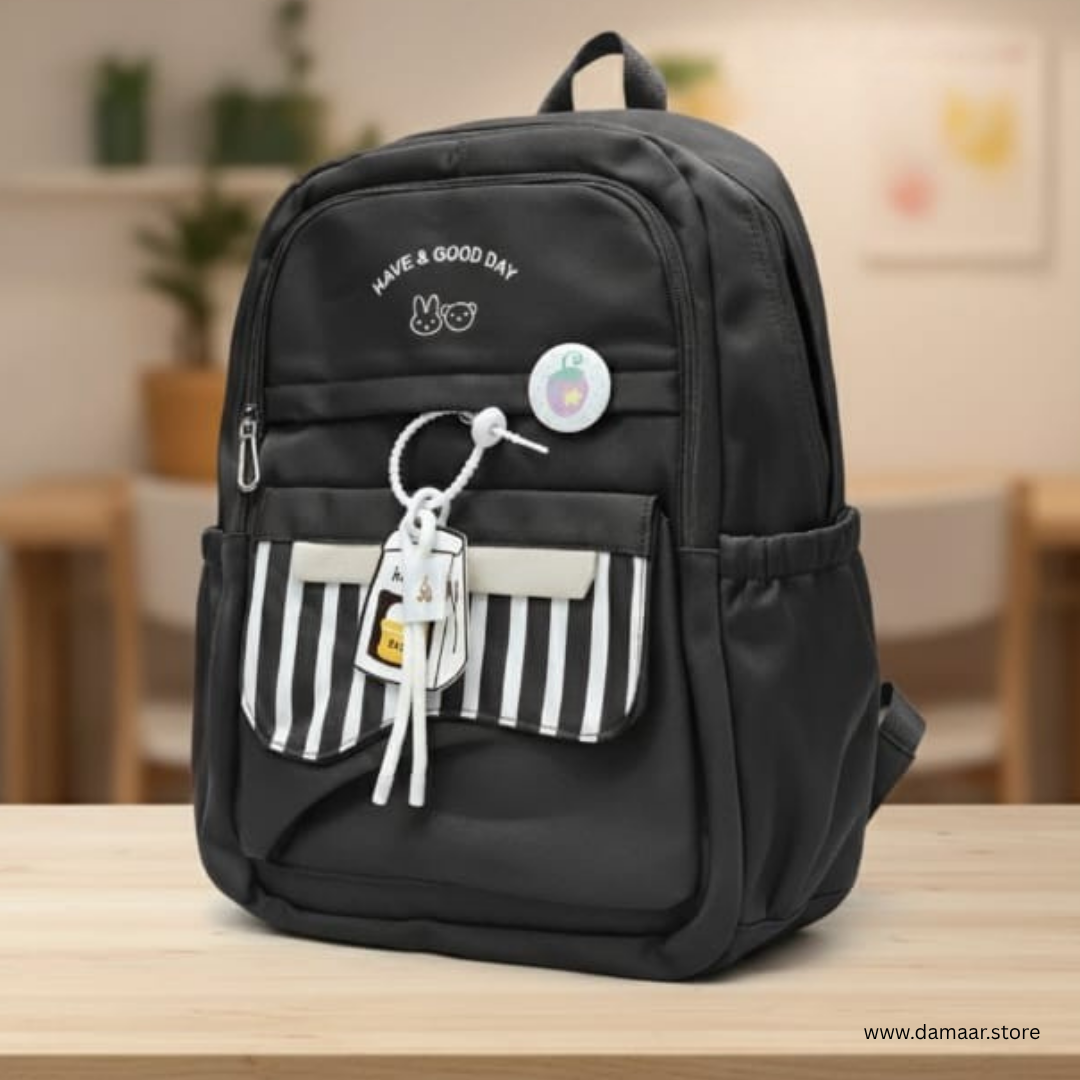 Good Day Fashion Bag | Spacious | Multiple Compartment | School or Travel Bag