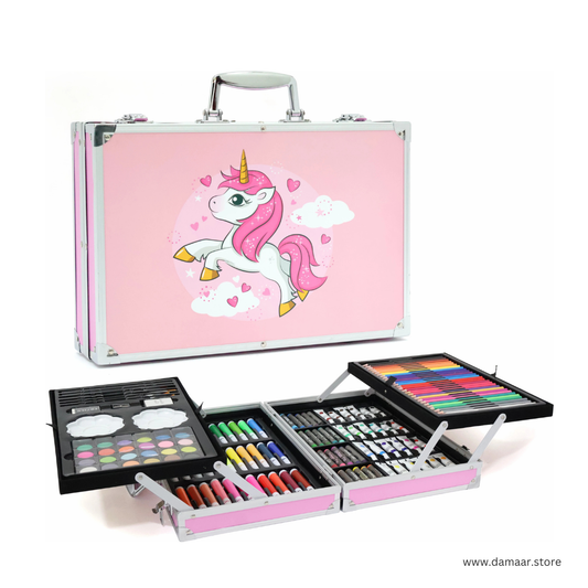 Art Kit in Portable Suitcase Style | Multiple Colouring Options | Professional Drawing Kit | Return Gift