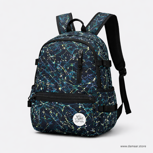 Urban Splash Backpack | Stylish and Comfortable | Spacious | Travelling or School | Ideal for 12 Years & Above