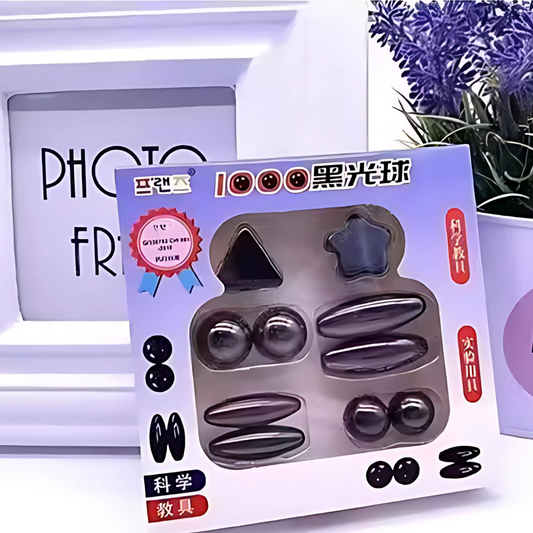 Magnet Power Kit | 6 Magnetic Shapes | Educational, Fun Play and Decoration