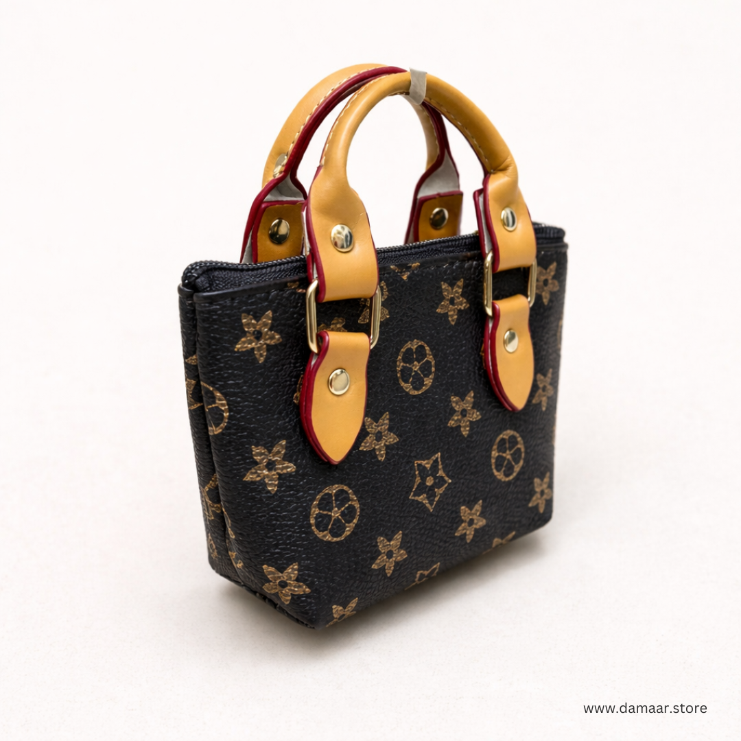 Mini Luxe Pouch | Key Chain Style | Stylish & Compact | Attractive Design