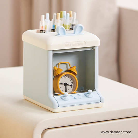 Creative Doll Machine - Pen Holder | Stationery Organizer | Beautiful Decor
