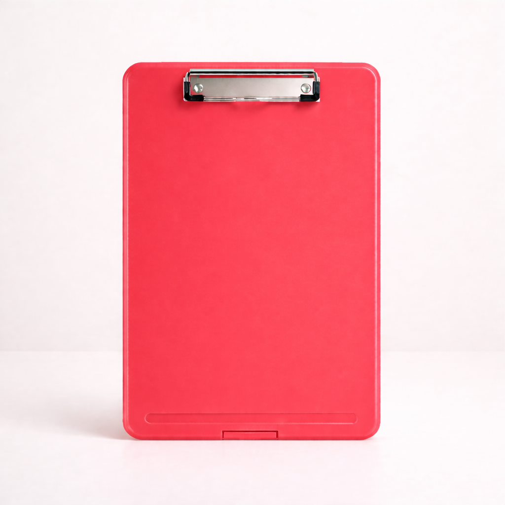 Clipboard File with Storage Box | Writing Pad and A4 Paper Storage | Lightweight and Durable | For Student or Office Use