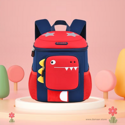 Plush Dino Backpack | School Bag | Lightweight