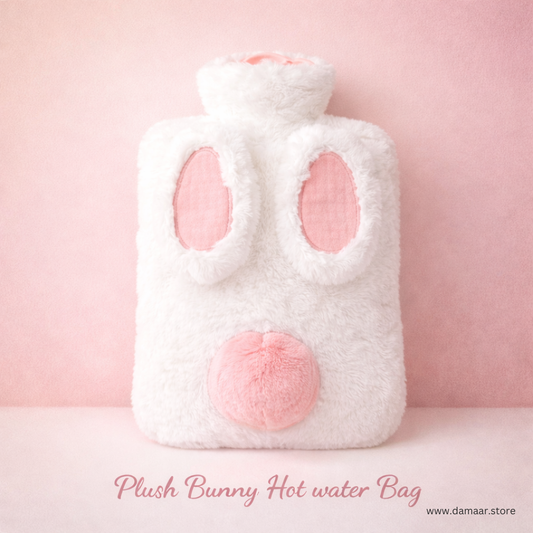 Plush Bunny Hot Water Bag | 1000ml Reusable Bag | Soothing Relief | Compact and Travel Friendly Design (Copy)