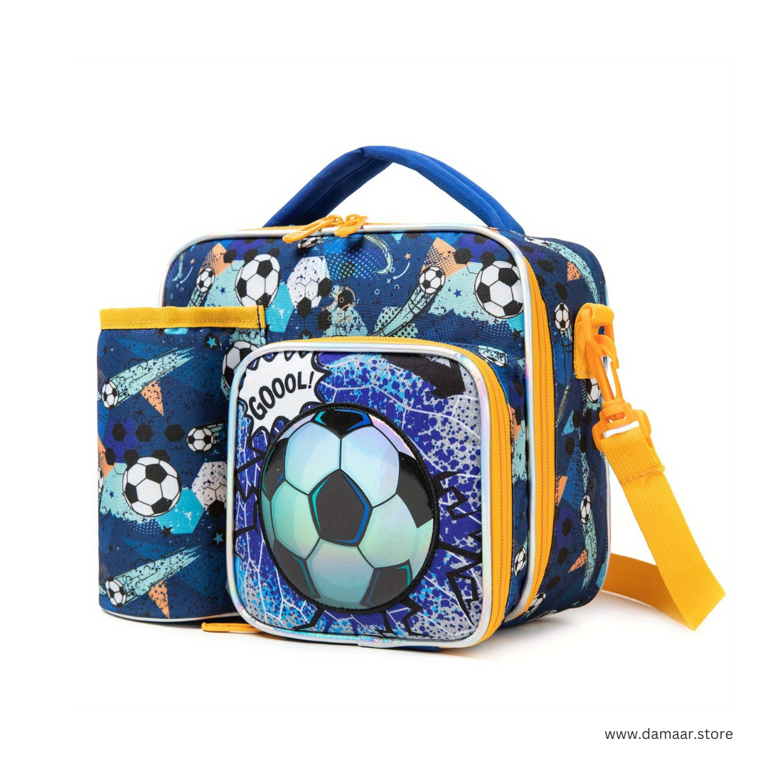 3D Insulated Lunch Bag | Attractive Design | High Quality Material | Spacious & Compact