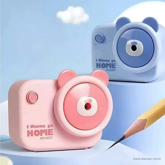 Camera Pencil Sharpener | Smooth Colours