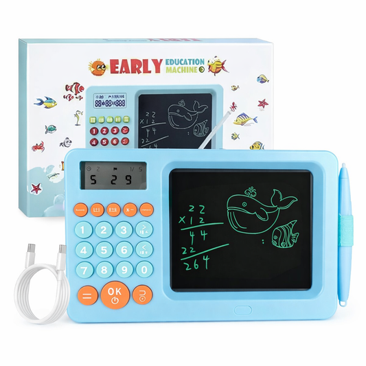 LCD Writing Tablet with Smart Calculator | Learn Maths, Drawing and Writing | Learning Toy for Kids