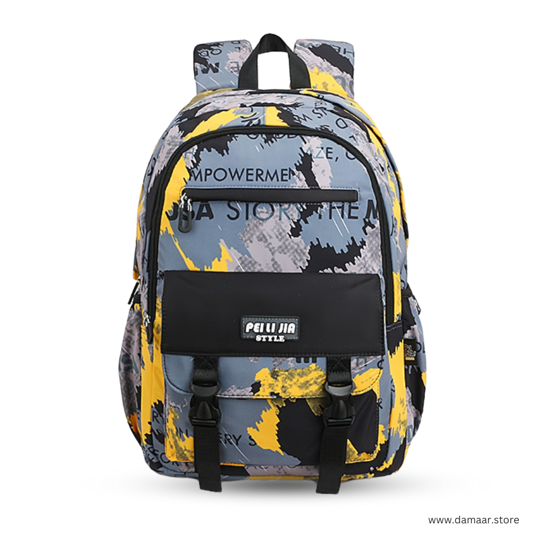 Active Style Backpack | Large Size | More Storage | Light weight | Multicolour | Ideal for aged 6+ and teenagers