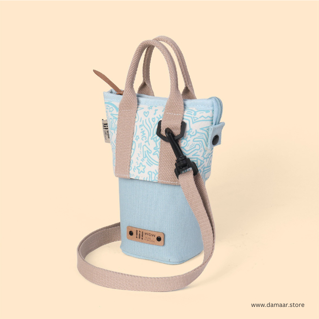 Expandable Stylish Pouch | Sleek Design | Stationery or Cosmetics Organiser | Cute and Stylish