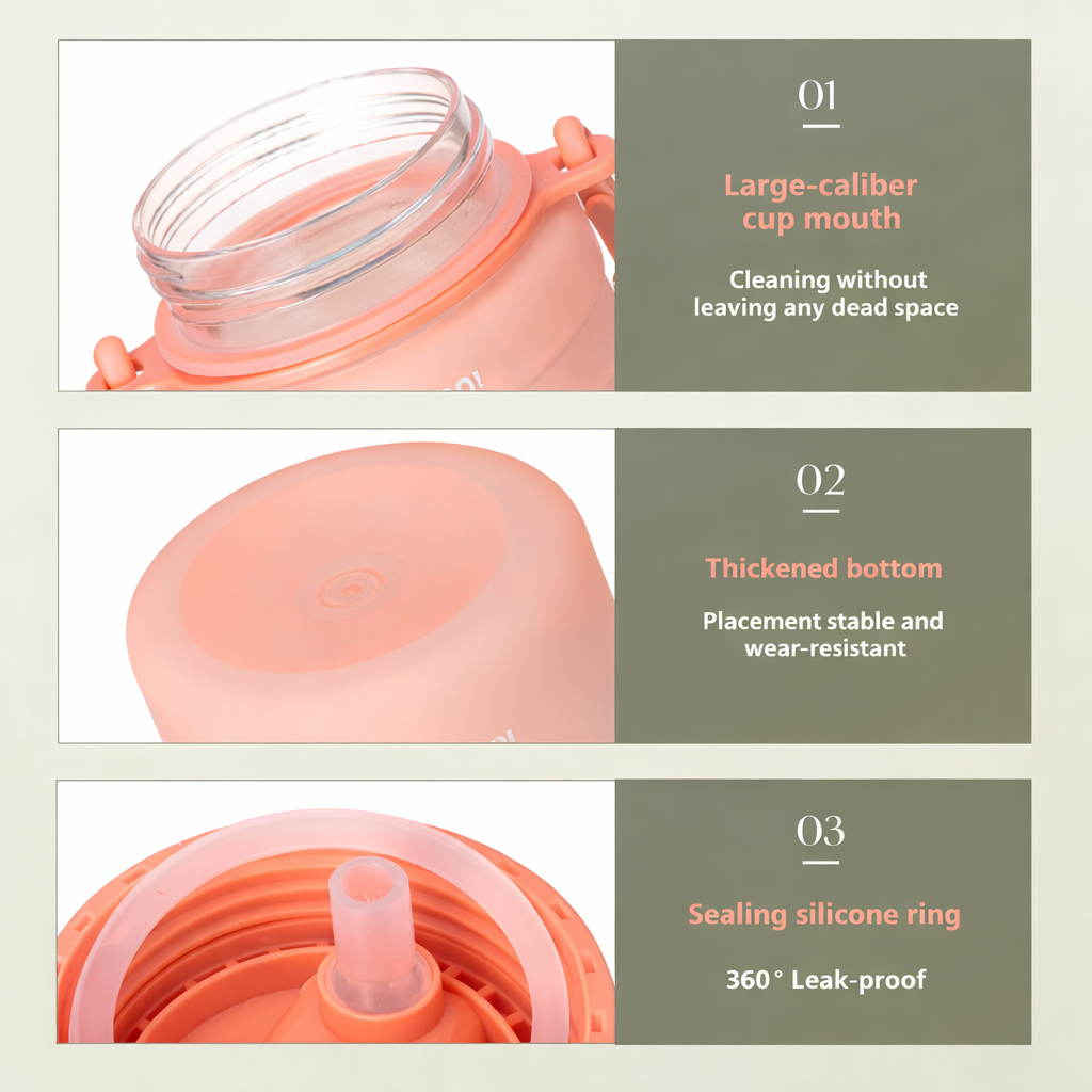 Colourful PowerSip Bottle | 1000 ML Capacity Sipper | Stylish and Functional | Ideal for School, Sports or Office