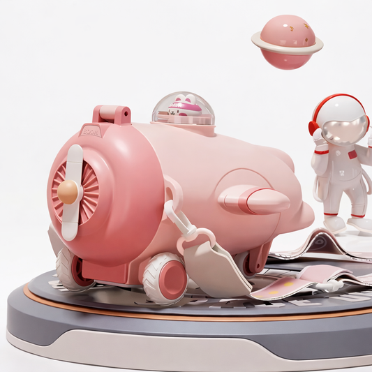 Airplane Sipper Bottle for Kids | Sturdy Build | Easy to Carry | 550 ML Capacity