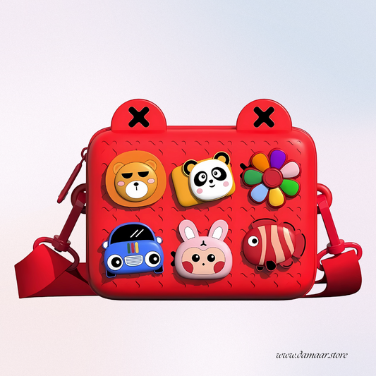 Mini Kids Sling Bag | Kids Fashion | For Boys and Girls | Easy to Clean | Lightweight | Kids Aged 3+