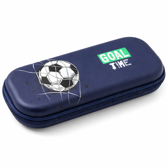 Champion Football Pencilcase | Compact and Spacious| Stationery Storage | Ideal for School Students or Travel