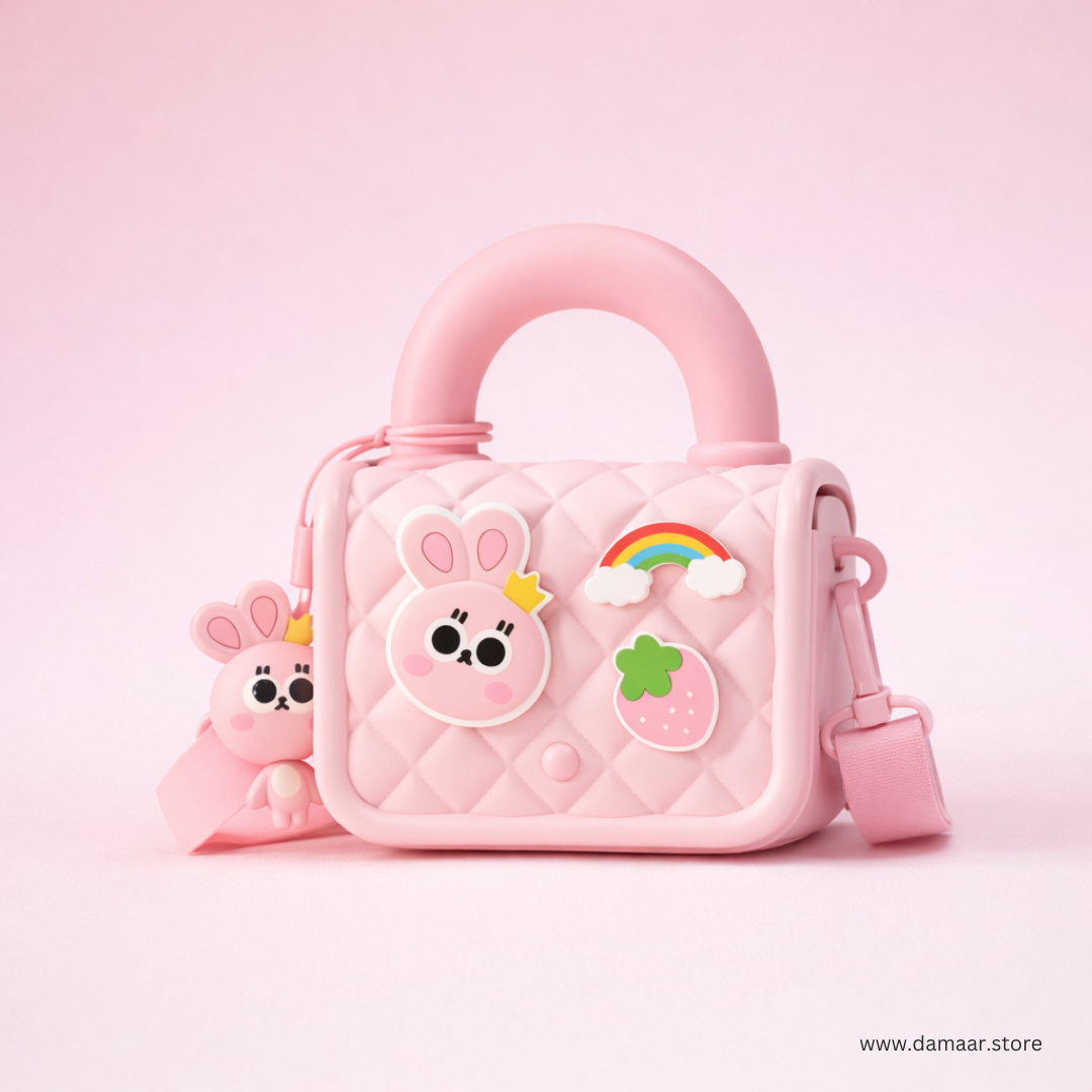 Little Joy Mini Hand Bag | Premium Kawaii-Q Brand | Cute Design and Stylish |Ideal for Kids (4–8 Years)